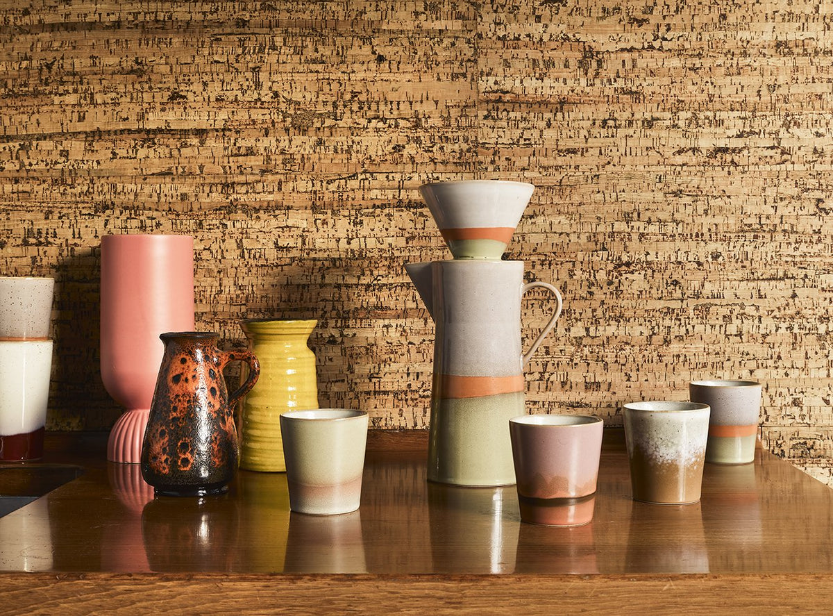 HKliving - 70s Ceramics: Small Trays, Atlas (Set of 2)