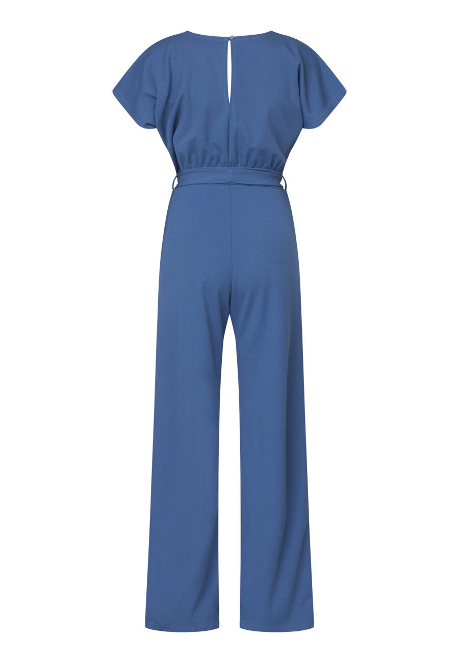 JUMPSUIT | GIRL V-NECK - OCEAN