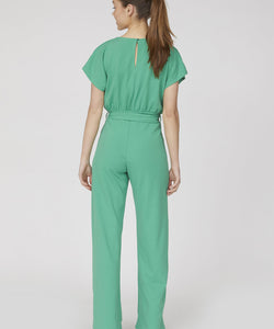 JUMPSUIT | GIRL V-NECK - LIGHT JADE