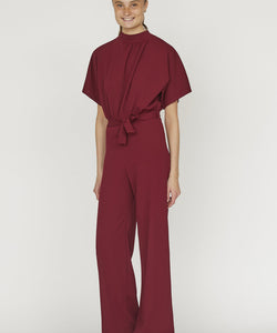 JUMPSUIT | GIRL TURTLENECK - BORDEAUX