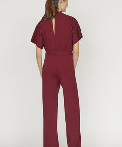 JUMPSUIT | GIRL TURTLENECK - BORDEAUX