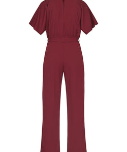 JUMPSUIT | GIRL TURTLENECK - BORDEAUX