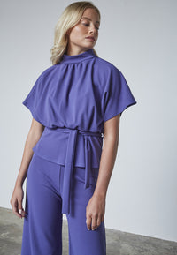 GIRL TOP - BLUE INDIGO