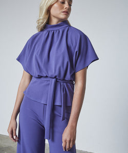 GIRL TOP - BLUE INDIGO