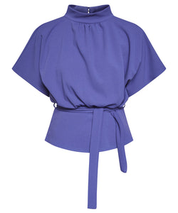 GIRL TOP - BLUE INDIGO