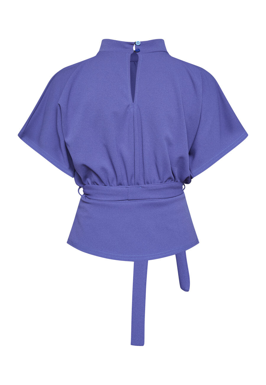 GIRL TOP - BLUE INDIGO