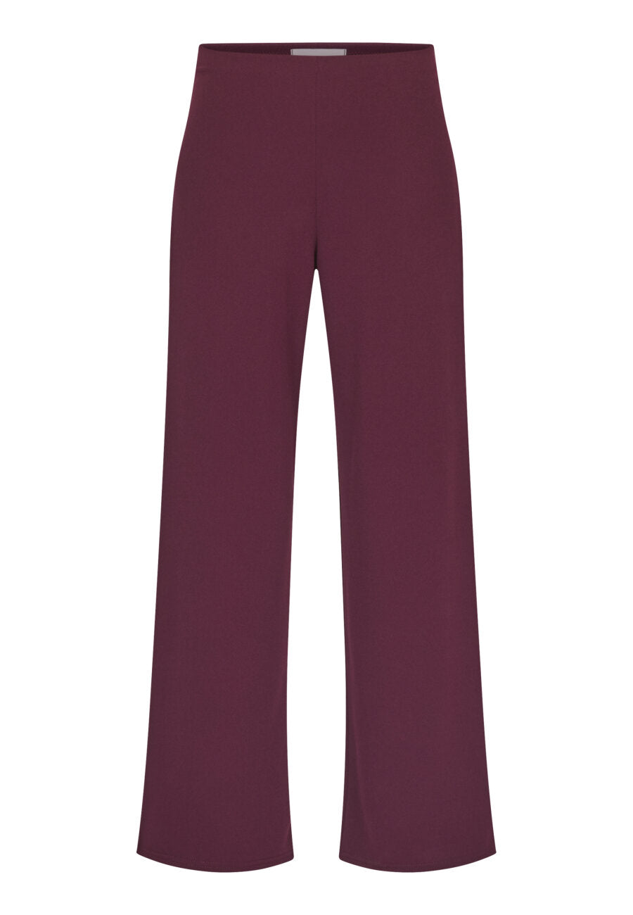 NEAT PANTS - DARK BORDEAUX