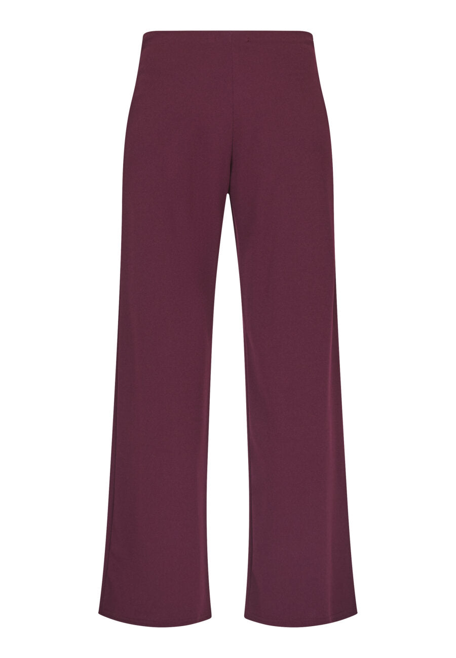 NEAT PANTS - DARK BORDEAUX