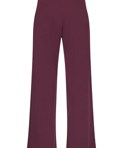 NEAT PANTS - DARK BORDEAUX