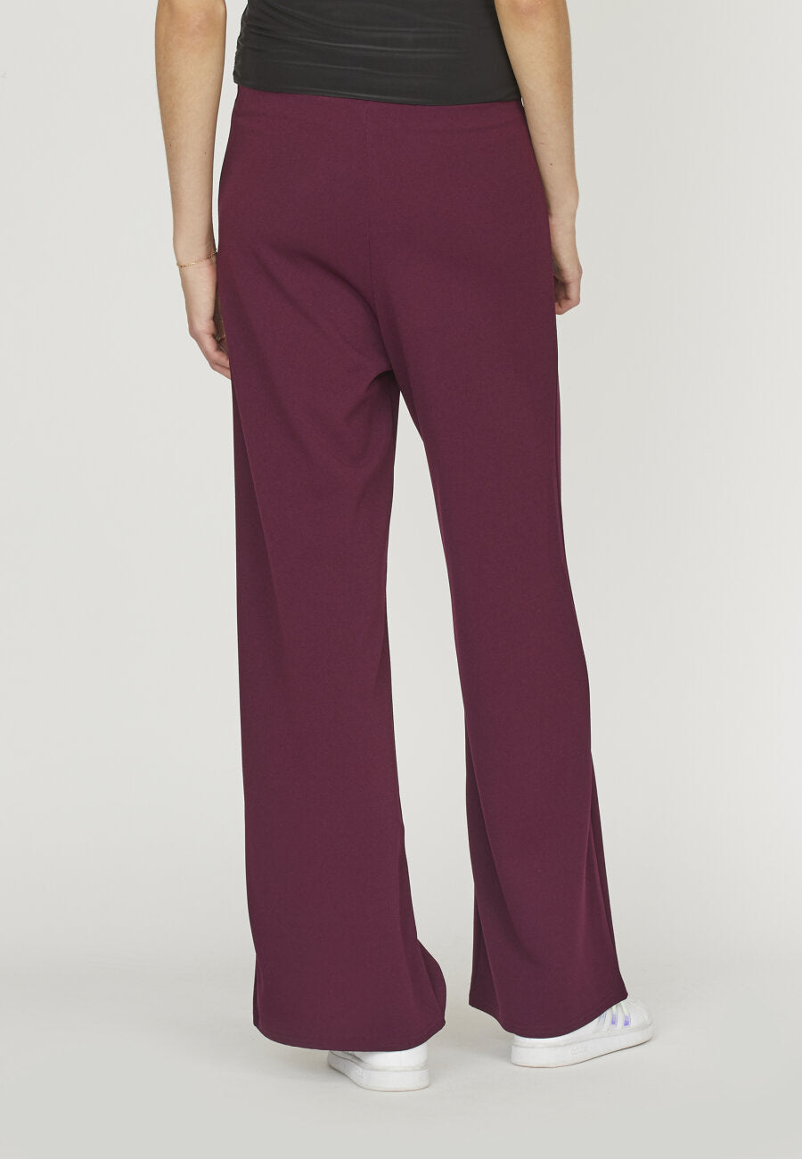 NEAT PANTS - DARK BORDEAUX