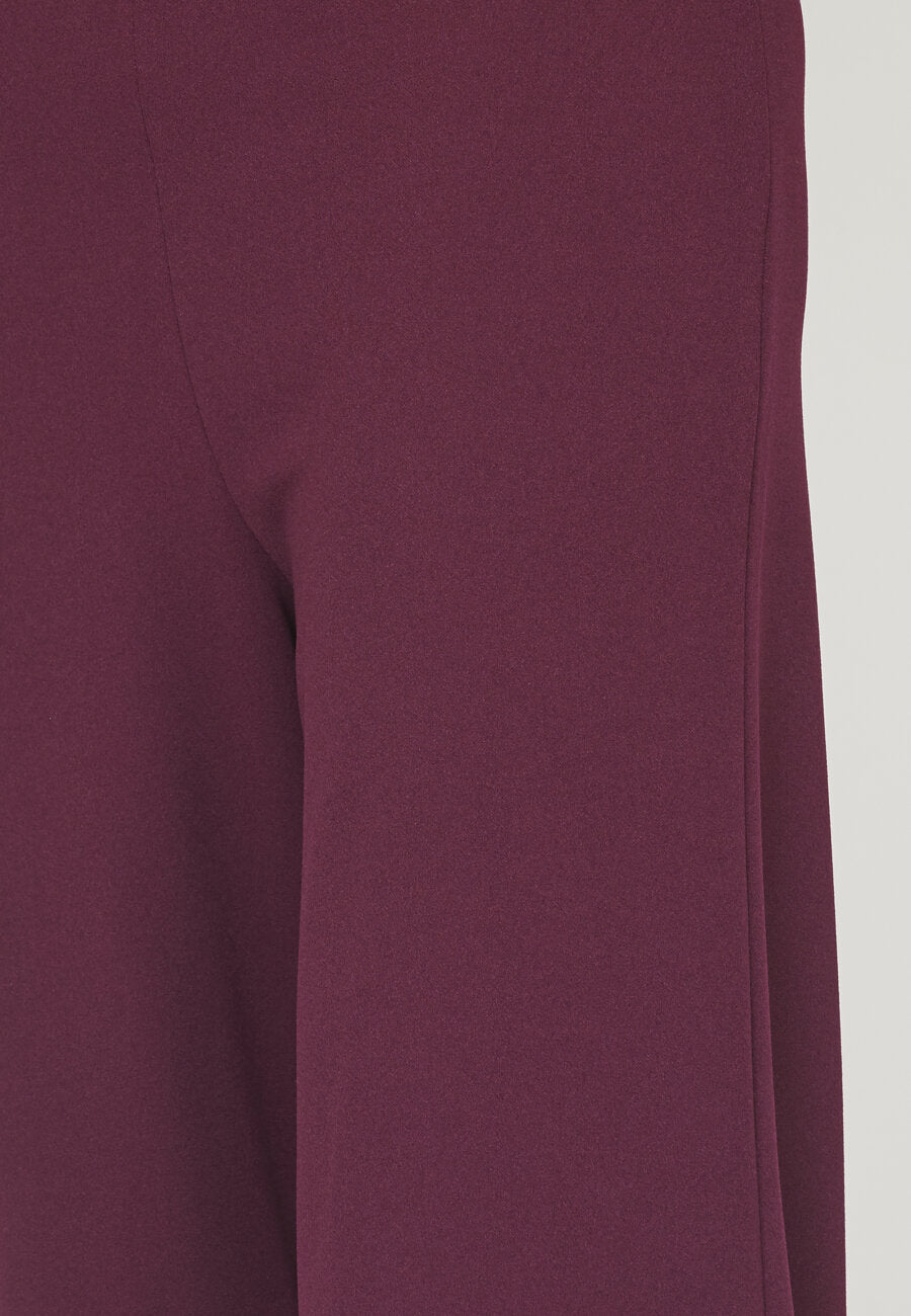 NEAT PANTS - DARK BORDEAUX