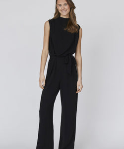 JUMPSUIT | GUTO HIGHNECK - BLACK