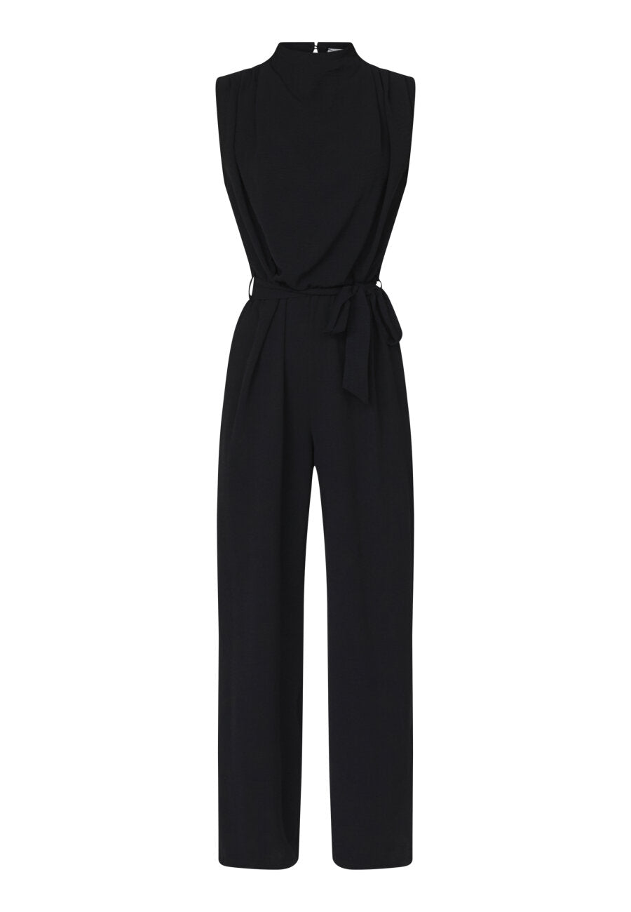 JUMPSUIT | GUTO HIGHNECK - BLACK