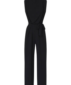 JUMPSUIT | GUTO HIGHNECK - BLACK