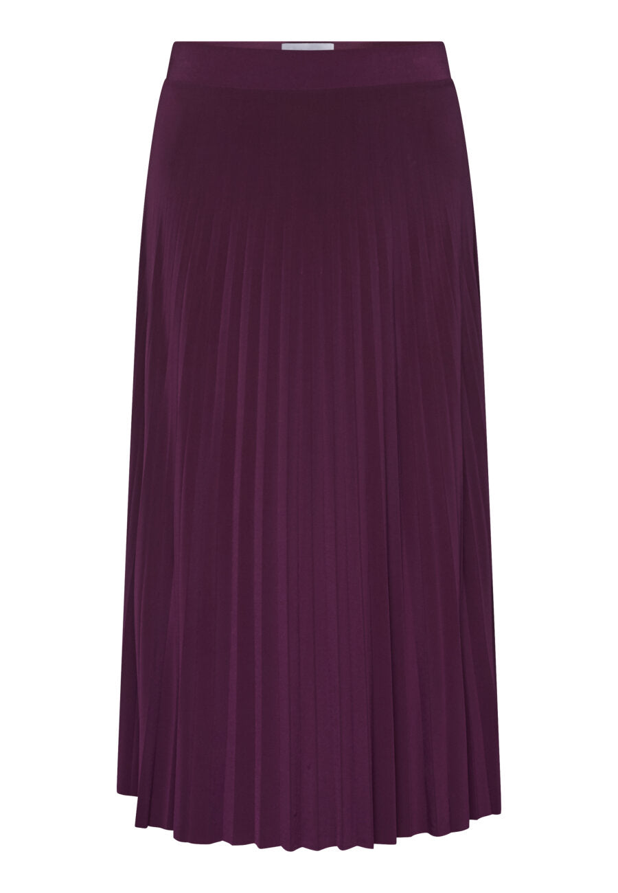 MALOU SKIRT - DEEP BORDEAUX