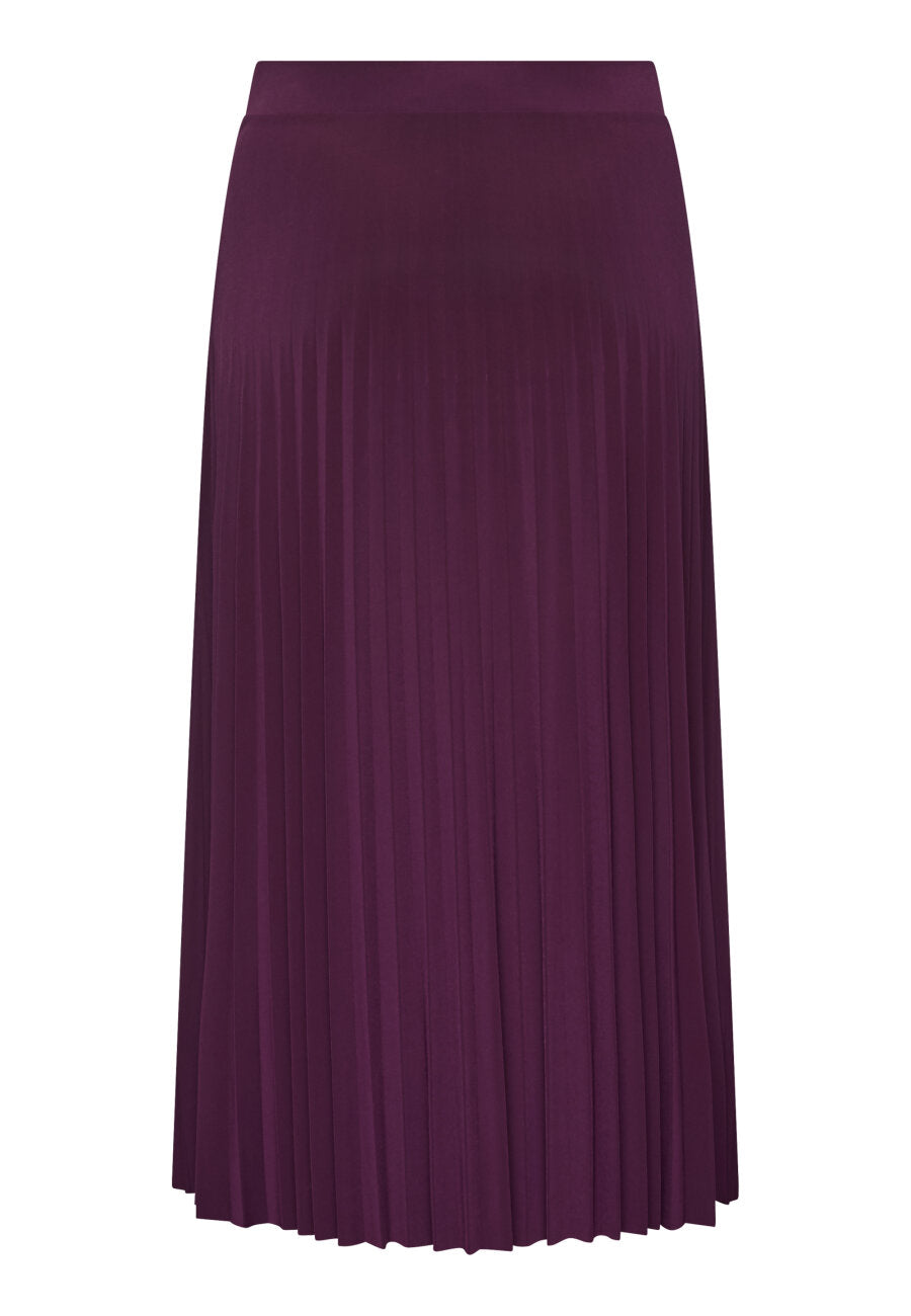 MALOU SKIRT - DEEP BORDEAUX
