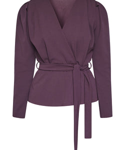 NASA LS TOP - DEEP BORDEAUX