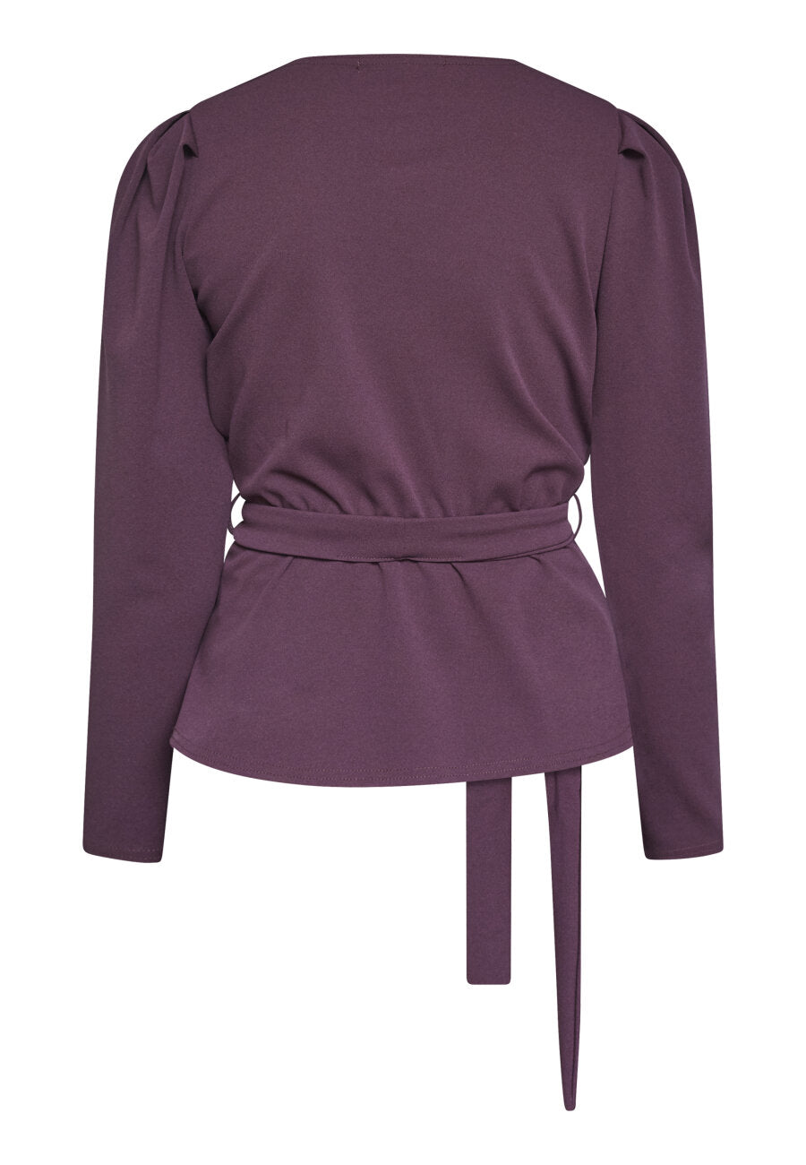 NASA LS TOP - DEEP BORDEAUX