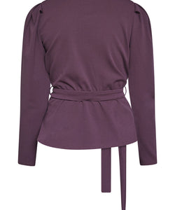 NASA LS TOP - DEEP BORDEAUX