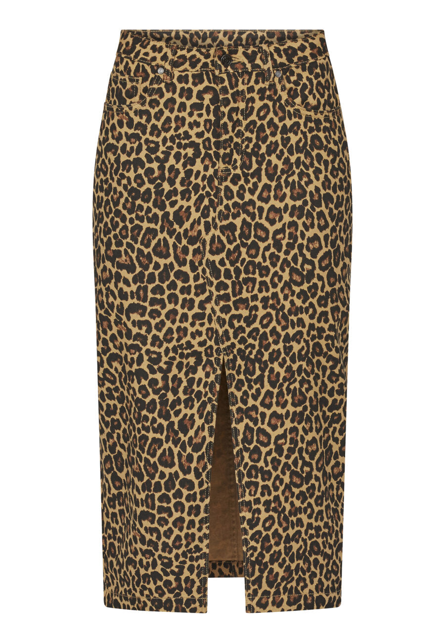 OLIA SKIRT - LEOPARD