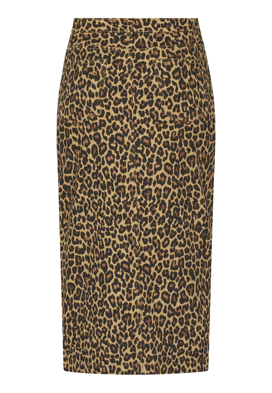 OLIA SKIRT - LEOPARD