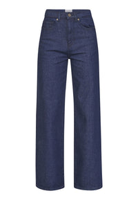 OWI WIDE LEG JEANS - UNWASHED BLUE