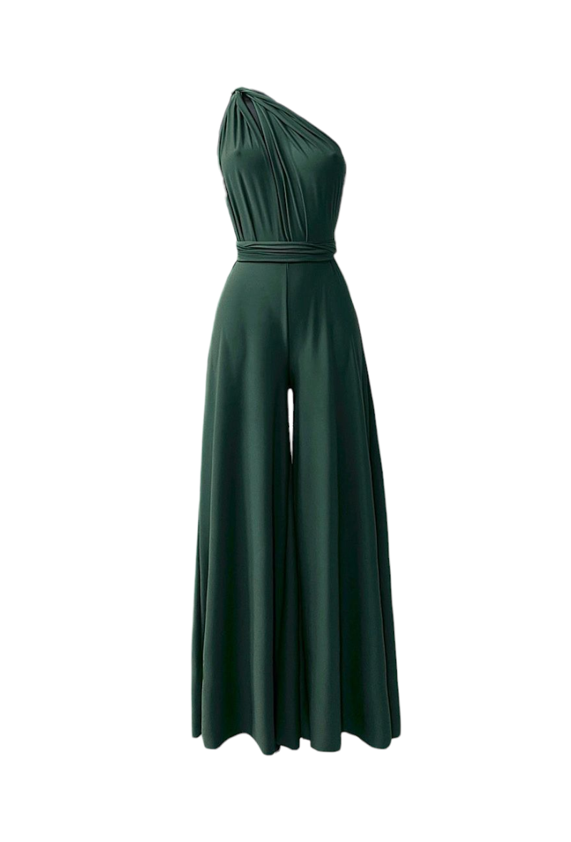 INFINITY JUMPSUIT - DARK GREEN