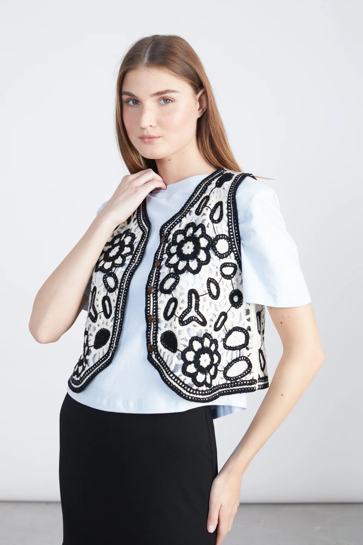 ILLUSTRATION GILET - BLACK