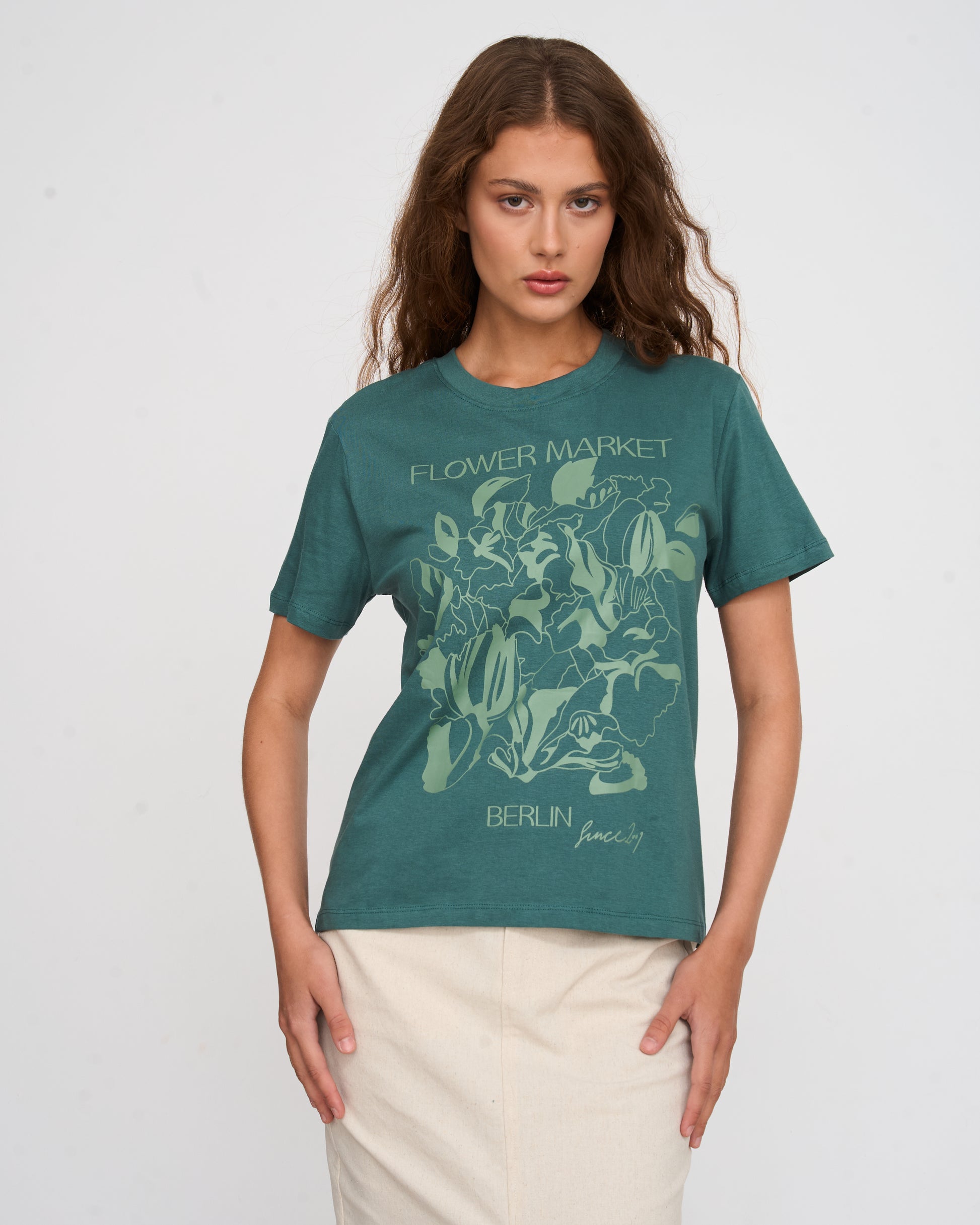 BELLE T-SHIRT - GREEN
