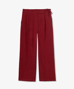 JULIE LINEN PANTS - KETCHUP