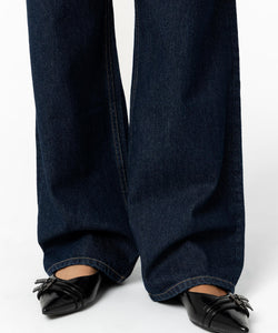 BONYE WIDE LEG JEANS - DARK BLUE