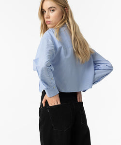 BONYE WIDE LEG JEANS - DARK GREY