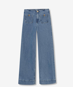 SARAH STRAIGHT JEANS - LIGHT BLUE