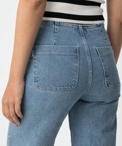 SARAH STRAIGHT JEANS - LIGHT BLUE