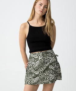 PIPA FAUNA SKORT - BURNT OLIVE