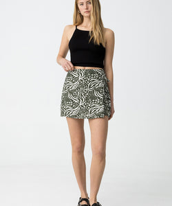 PIPA FAUNA SKORT - BURNT OLIVE