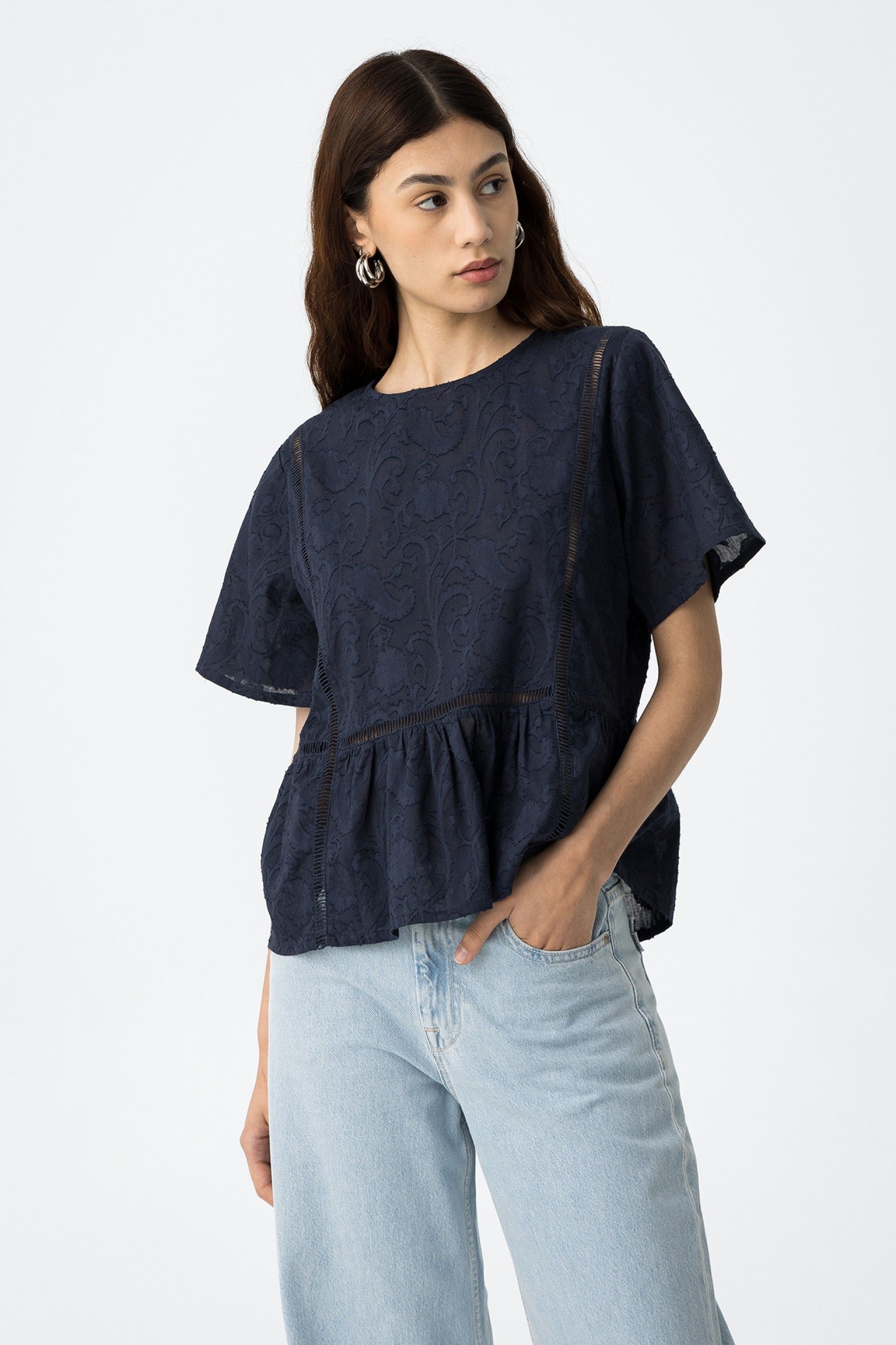 SAINT SS SHIRT - LYONS BLUE