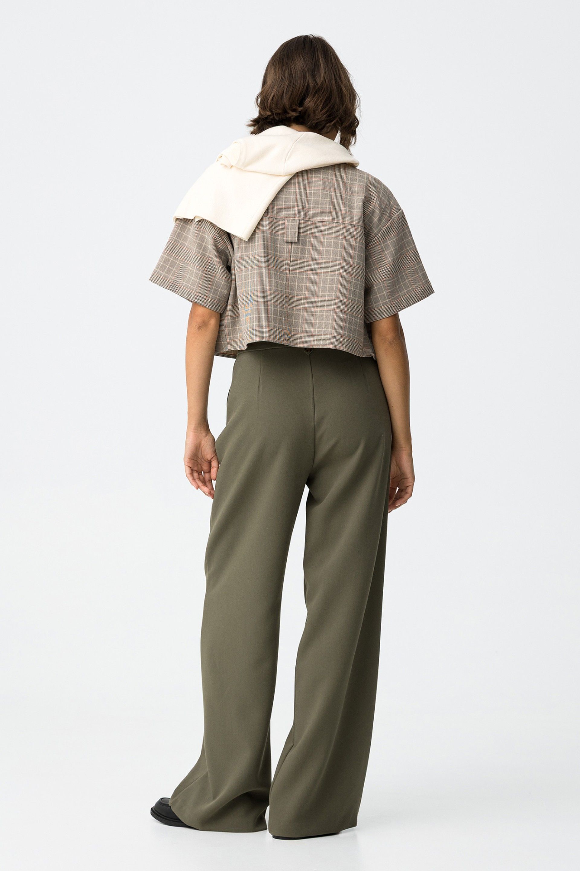 HANK LADY TROUSERS - PATINA GREEN