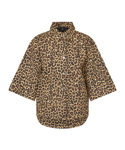 OLEA JACKET - LEOPARD