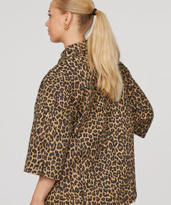 OLEA JACKET - LEOPARD