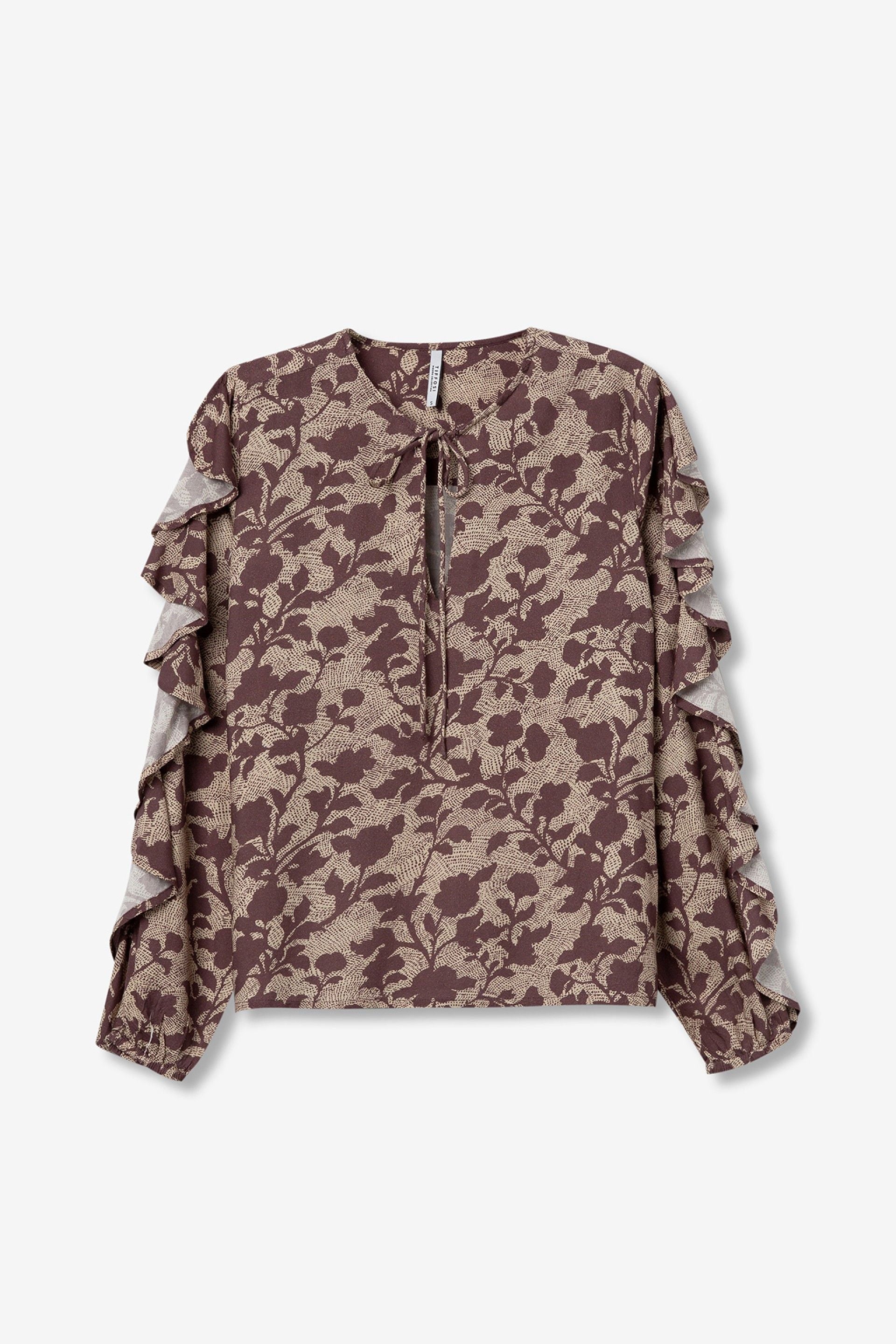 MILLER BLOUSE - CHESTNUT