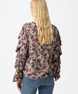 MILLER BLOUSE - CHESTNUT