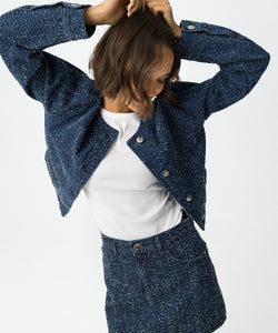 ASPEN DENIM JACKET - BLUE