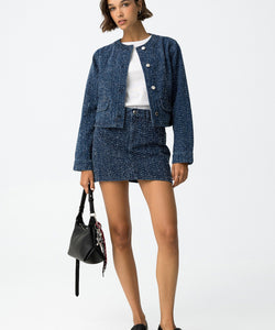 ASPEN DENIM JACKET - BLUE