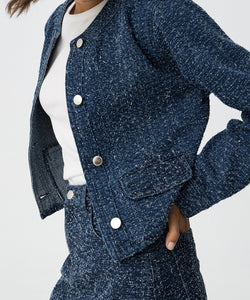 ASPEN DENIM JACKET - BLUE