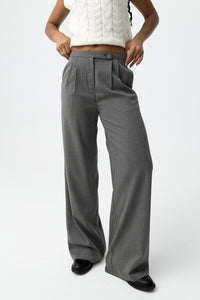 GRANULADO TROUSERS - GREY