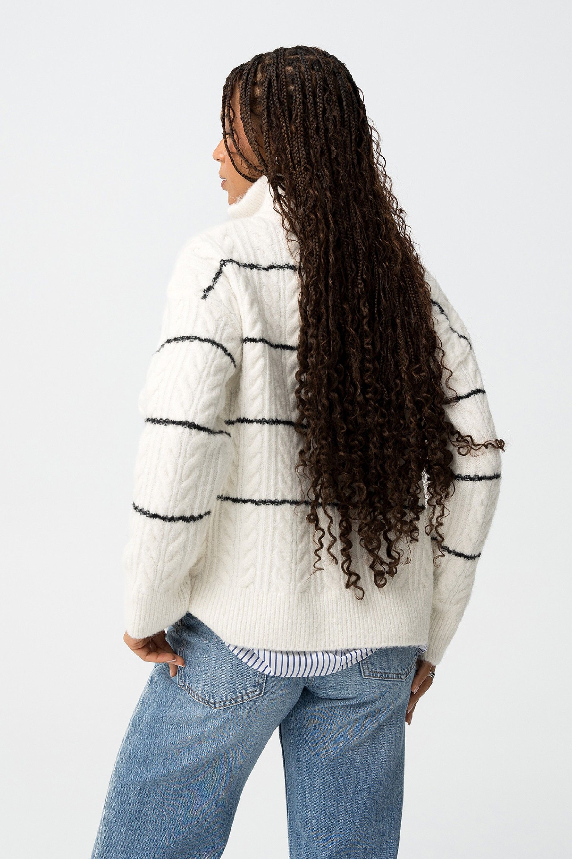 AEON ZIPPER PULLOVER - BIRCH