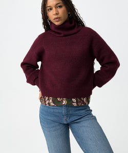 KNITTY PULLOVER - FIG