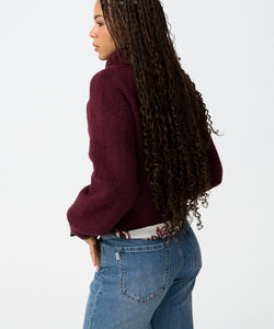 KNITTY PULLOVER - FIG