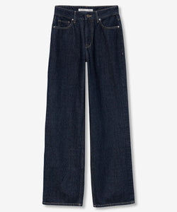 BONYE WIDE LEG JEANS - DARK BLUE